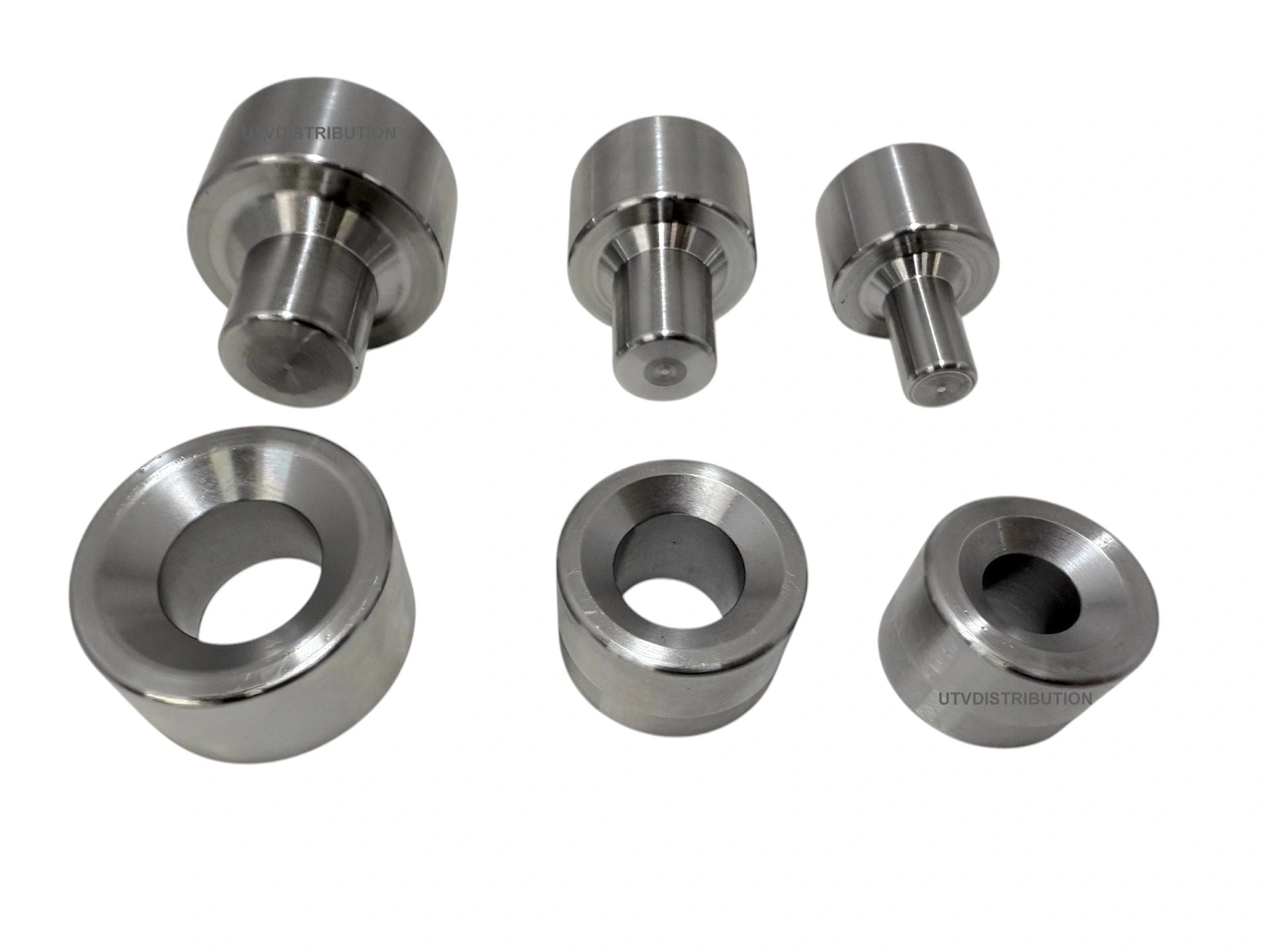 3 Piece Dimple Die Set 1/2" 3/4" 1"