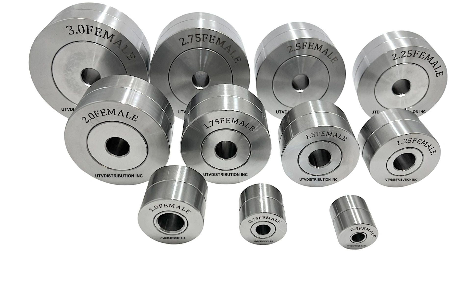 Dimple Die Set 11 Commercial Grade Sheet Metal Dimpling Crater Tools
