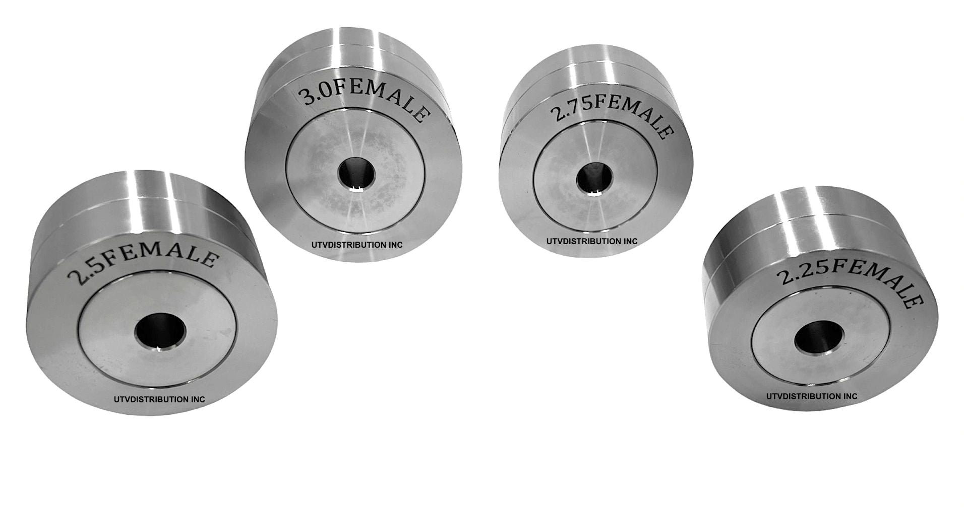 Dimple Dies Industrial Grade Sizes 2-1/4" 2-1/2" 2-3/4" 3" Bolt or Press Use