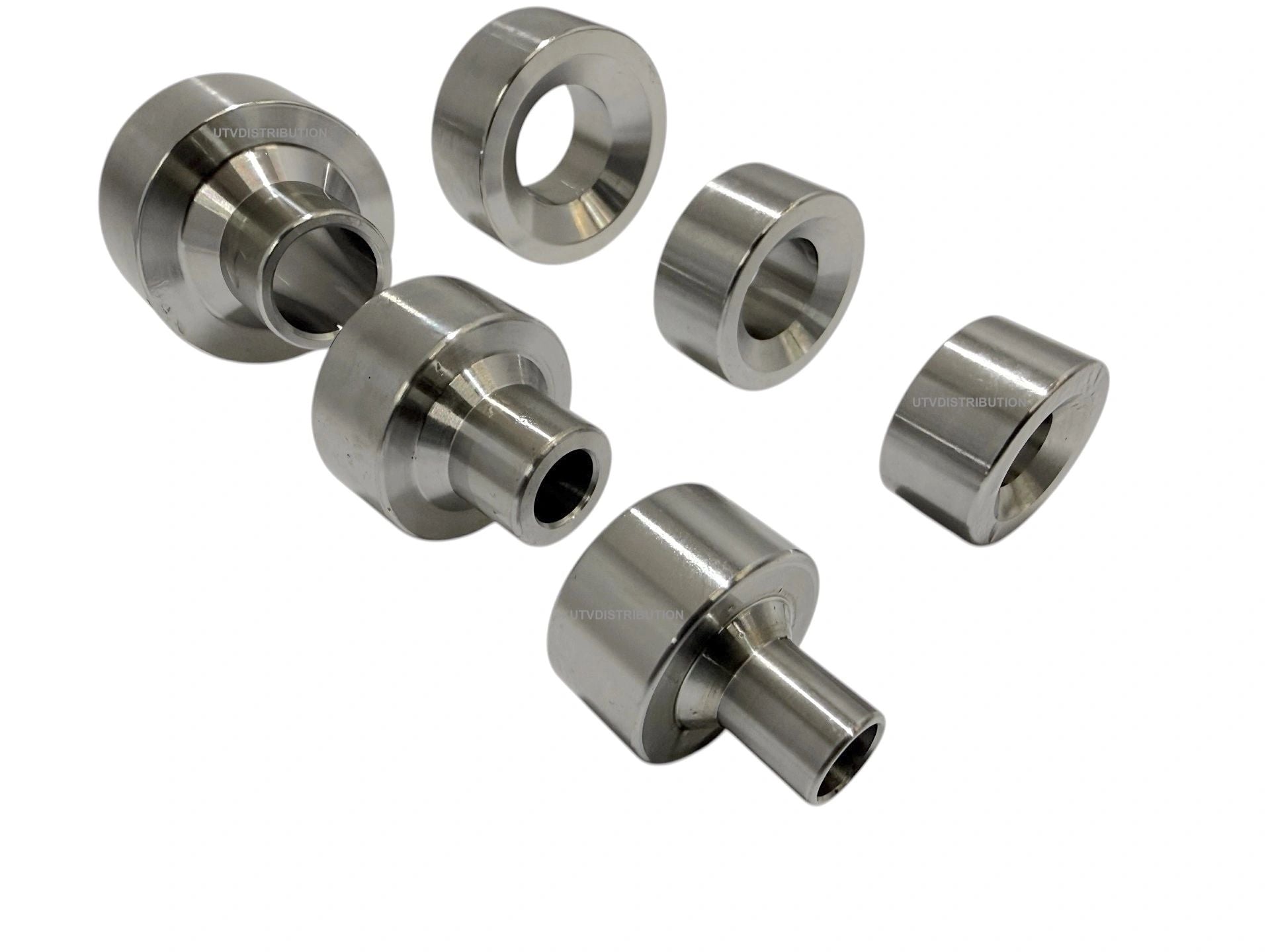 Dimple Die Set 3 Piece 1/2" 3/4" 1" Bolt Together or Hydraulic Press