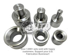 3 Piece Dimple Die Set 1/2" 3/4" 1"