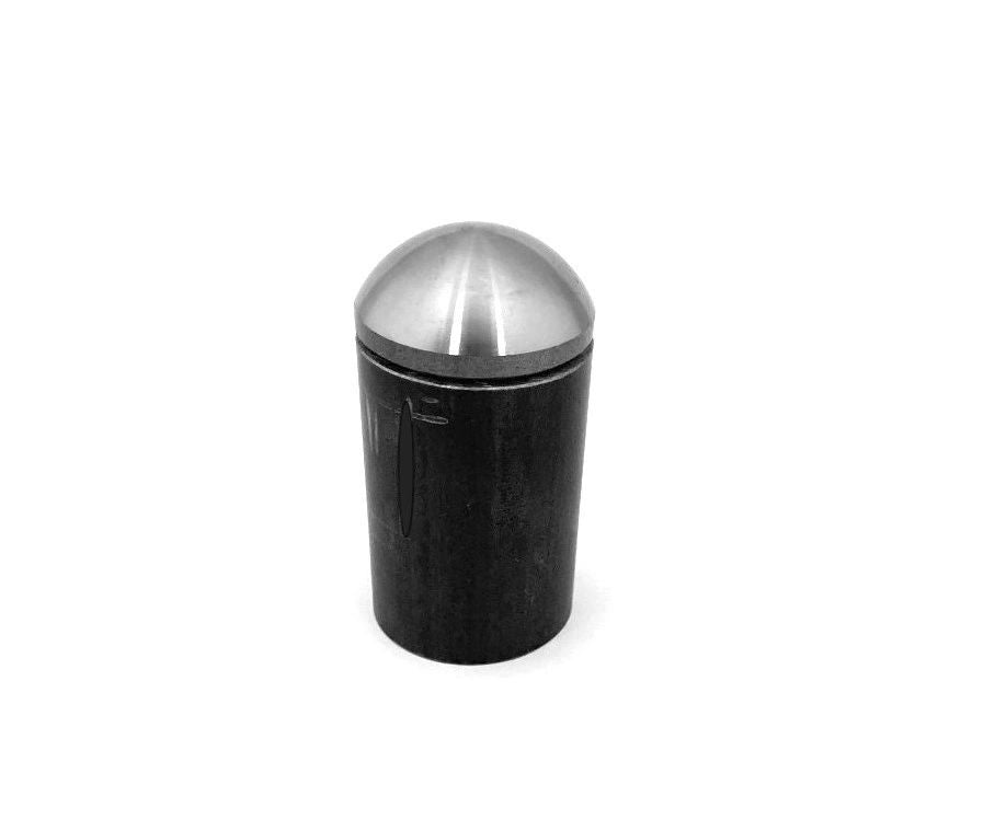 Machined Solid Steel Tube Caps-Weld Caps -Dome Style
