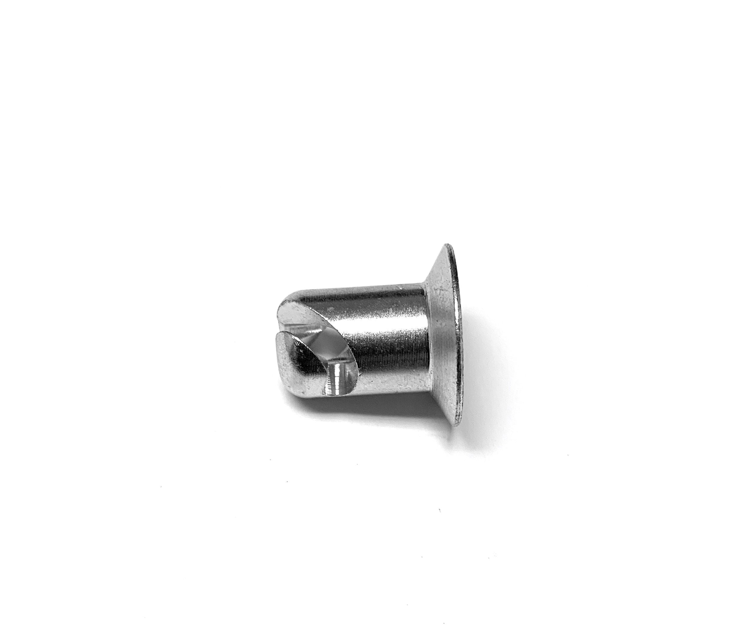7/16" Steel Slotted Head Flush Top 1/4 turn fastener Dzus Buttons with .500" grip-500 PCS