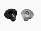 7/16" Plated Or Black Dome Head 1/4 Turn Fastener Dzus Buttons With .500" Grip-500 Pieces