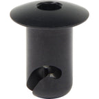 7/16" Plated Or Black Dome Head 1/4 Turn Fastener Dzus Buttons With .500" Grip