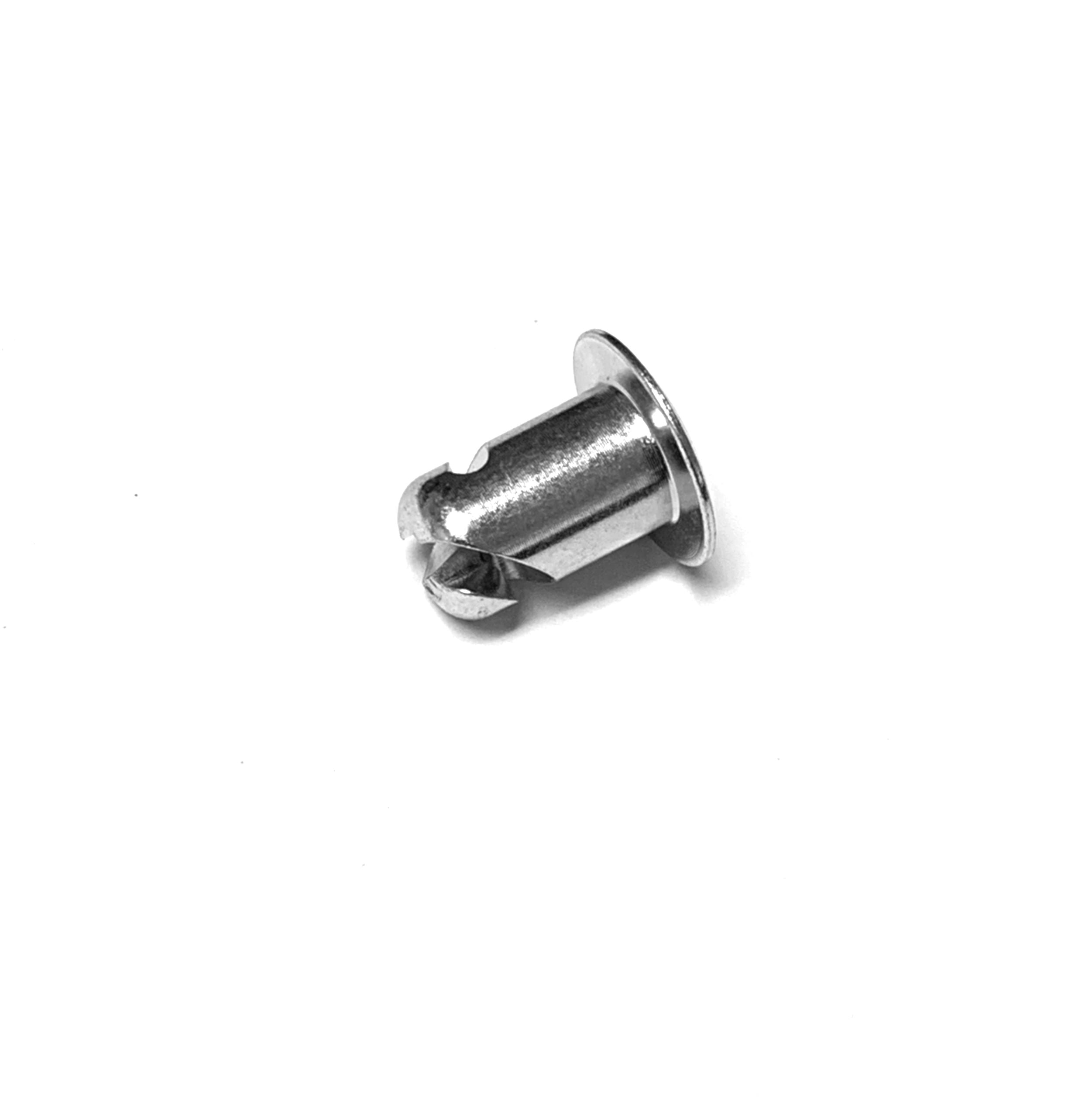 7/16" Plated Or Black Dome Head 1/4 Turn Fastener Dzus Buttons With .500" Grip-500 Pieces