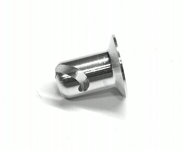 7/16" Steel Slotted Head Flush Top 1/4 turn fastener Dzus Buttons with .500" grip-500 PCS
