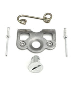 7/16" Steel Flush /Tapered Head Dzus Kits-For Use With Foam Lined Panels