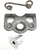 7/16" Aluminum Allen Drive Dzus Button Quarter Turn / Springs / Tab Plates -500 Sets