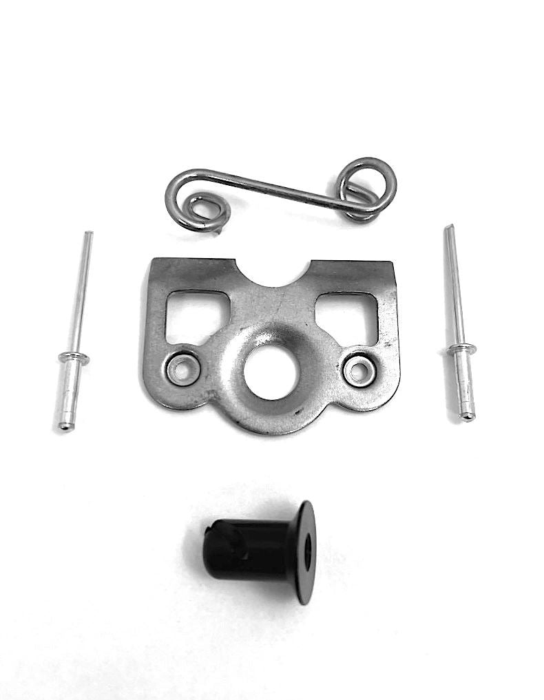 7/16" Aluminum Allen Drive Dzus Button Quarter Turn / Springs / Tab Plates -500 Sets