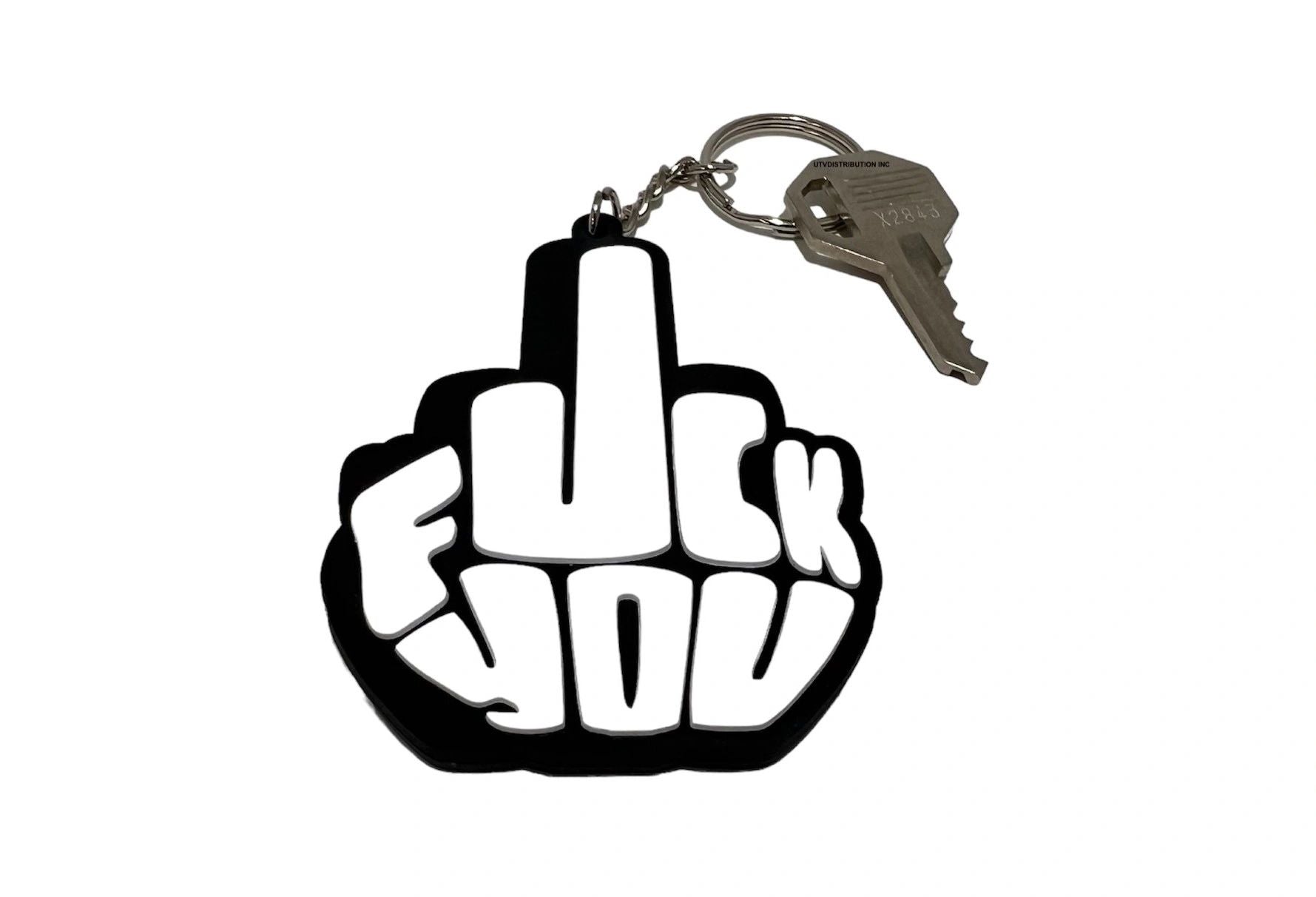 Fuck You Keychain-Nothing Personal