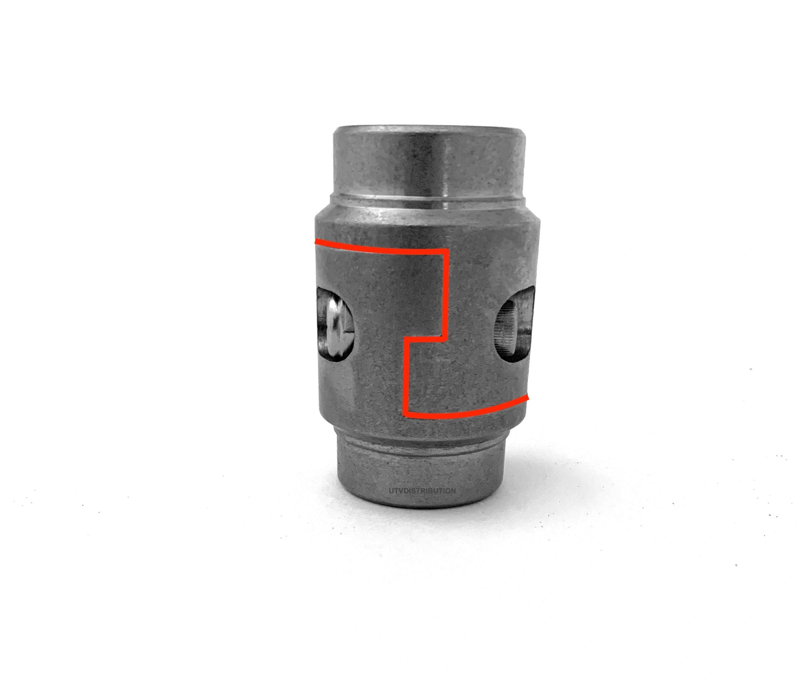 Heavy Duty Tube Connects / Disconnects Steel Interlocking