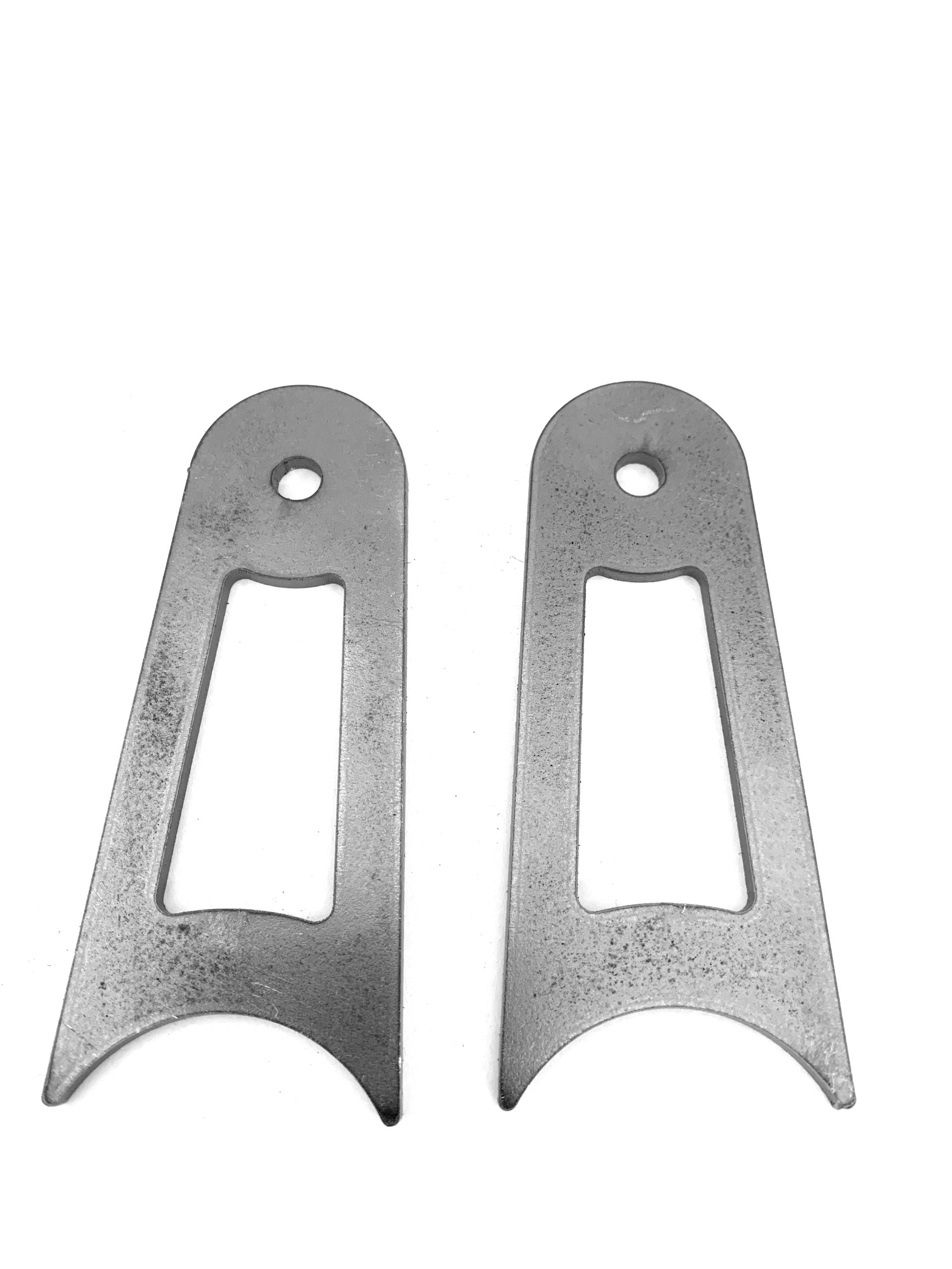 LED Light Bars Tabs Mount 1.5" /1.75" Radius 1/4" Hole-Pair/ 2pcs