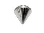 Machined Solid Steel Tube Caps-Weld Caps -Spiked Style 1-1/2" / 1-3/4" / 2"