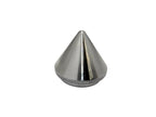 Machined Solid Steel Tube Caps-Weld Caps -Spiked Style 1-1/2" / 1-3/4" / 2"