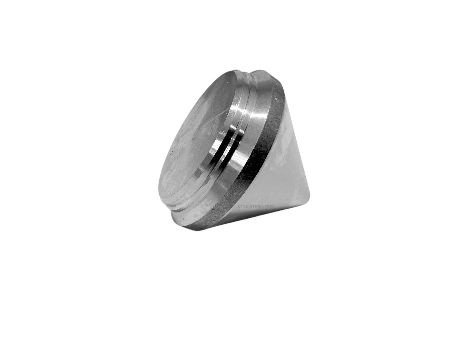 Machined Solid Steel Tube Caps-Weld Caps -Spiked Style 1-1/2" / 1-3/4" / 2"