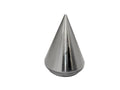 Medium Machined Solid Steel Tube Caps-Weld Caps -Spiked Style 1-3/4"