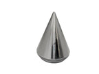 Medium Machined Solid Steel Tube Caps-Weld Caps -Spiked Style 1-3/4"