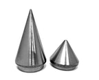 GNAR Machined Solid Steel Tube Caps-Weld Caps -Spiked Style 1" 1-1/4" 1-1/2" / 1-3/4" 2"