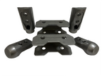 Polaris RZR Turbo R 2 Seat Roll Cage Connectors Adapters Fits 1-3/4" Tubing