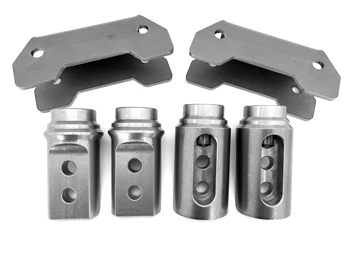 Polaris RZR Pro HD Cage Connectors / Adapters -2 seat Fits 1-3/4" &2" Tubing