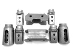 Polaris RZR Pro HD Cage Connectors / Adapters -4 seat kit-Fits 2" & 1-3/4" Tubing