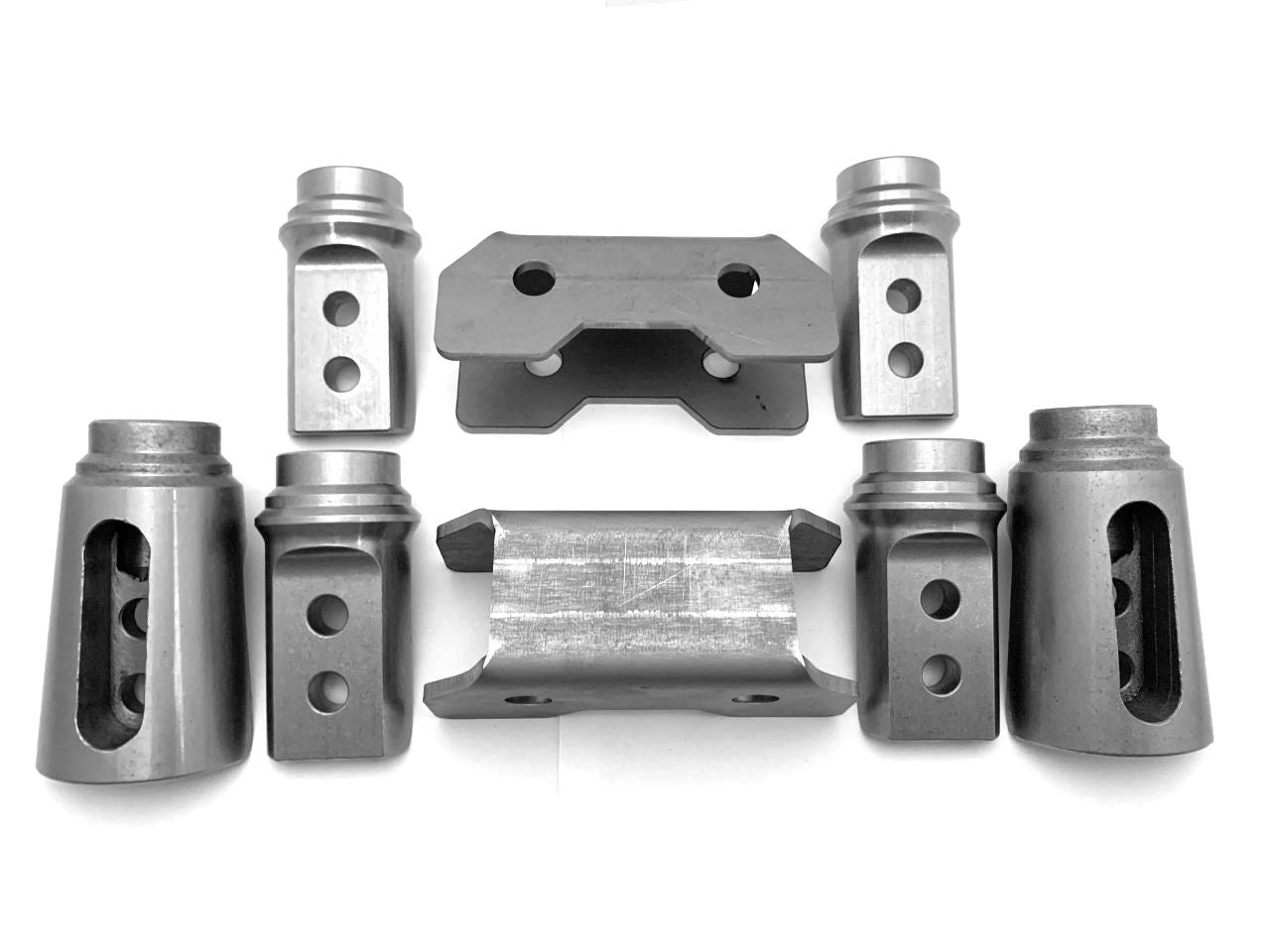 Polaris Pro HD Roll Cage Connectors Adapters 4 Seat Kit Fits 2" & 1-3/4" Tubing