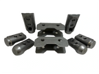 Polaris RZR Turbo R 4 Seat Roll Cage Connectors Adapters Fits 1-3/4" Tubing