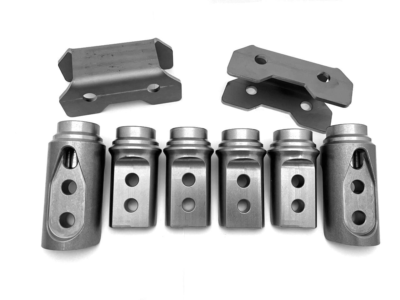 Polaris RZR Turbo R 4 Seat Roll Cage Connectors Adapters Fits 2" & 1-3/4" Tubing