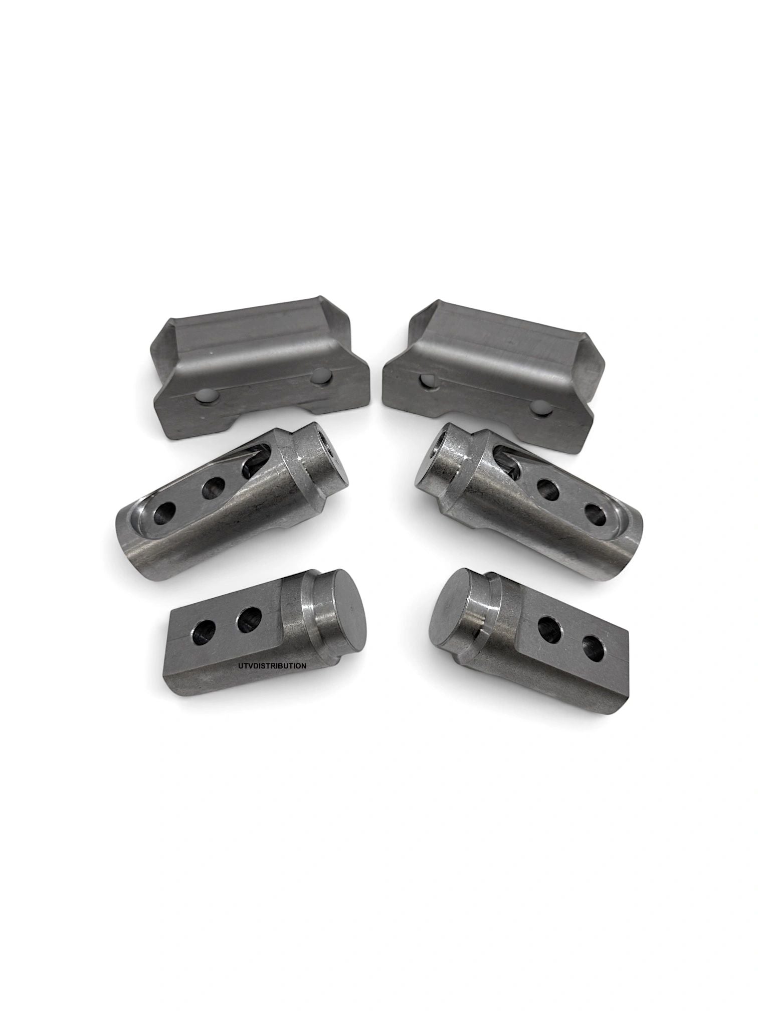 Polaris RZR Turbo R 2 Seat Roll Cage Connectors Adapters Fits 1-3/4" Tubing