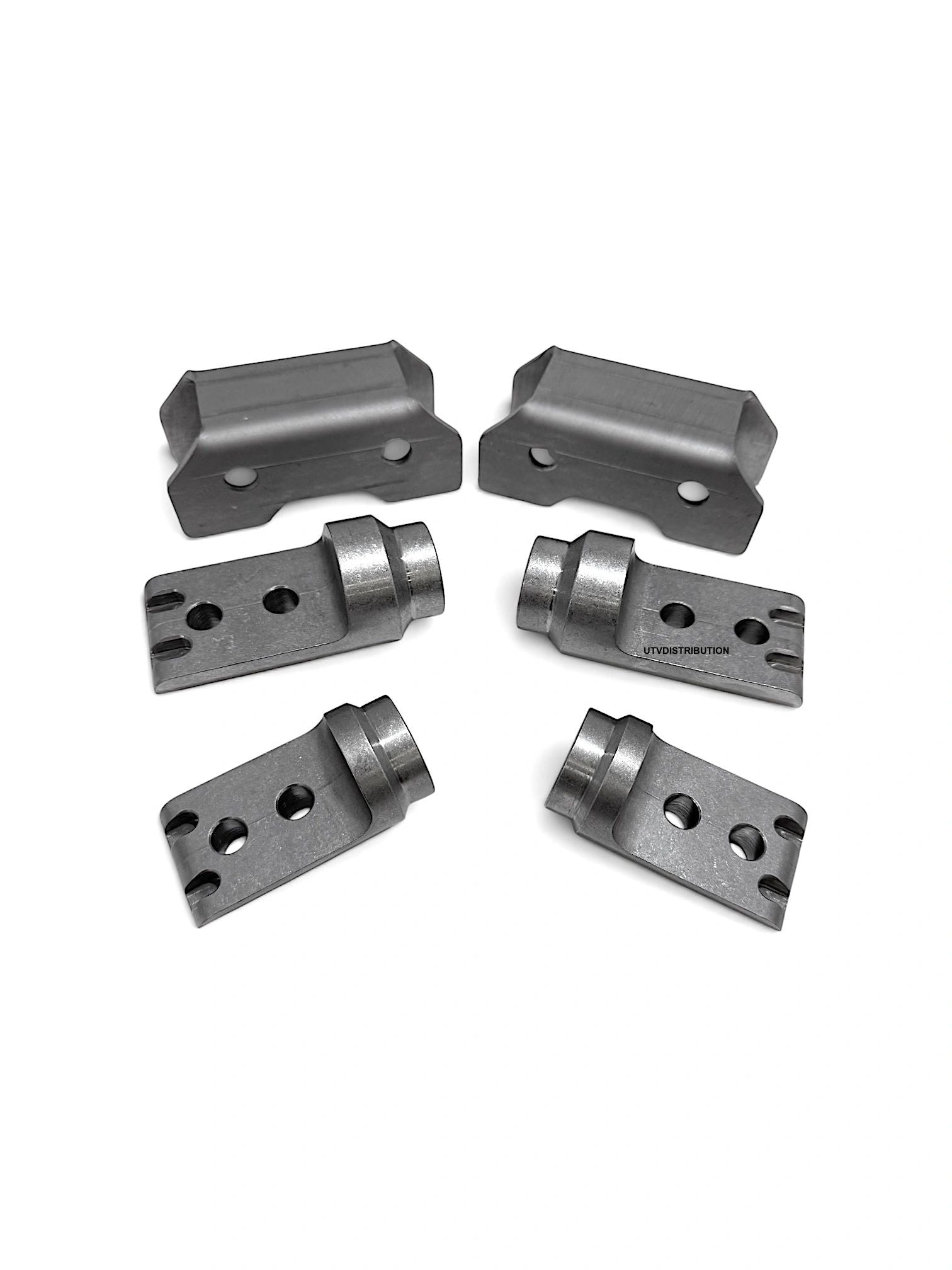 Polaris RZR Turbo R 2 Seat Roll Cage Connectors Adapters Fits 1-3/4" Tubing