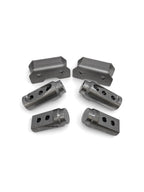 Polaris RZR Turbo R 2 Seat Roll Cage Connectors Adapters Fits 1-3/4" Tubing 5 Sets