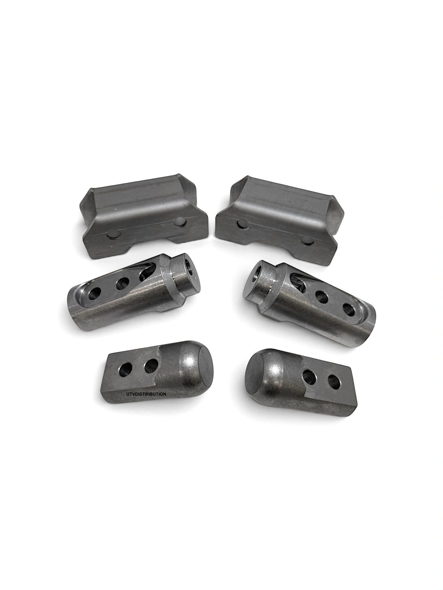 Polaris RZR Turbo R 2 Seat Roll Cage Connectors Adapters Fits 1-3/4" Tubing 5 Sets