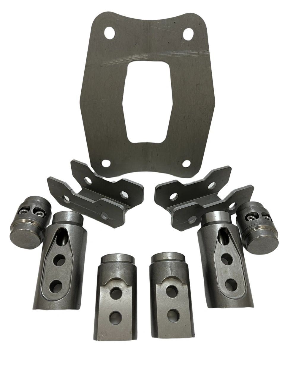 Polaris RZR Turbo R 2 Seat Roll Cage Adapter Kit With Rear Plate