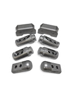 Polaris RZR Turbo R 4 Seat Roll Cage Connectors Adapters Fits 1-3/4" Tubing