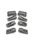Polaris RZR Turbo R 4 Seat Roll Cage Connectors Adapters Fits 1-3/4" Tubing