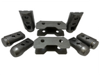 Polaris RZR Turbo R 4 Seat Roll Cage Connectors Adapters Fits 1-3/4" Tubing