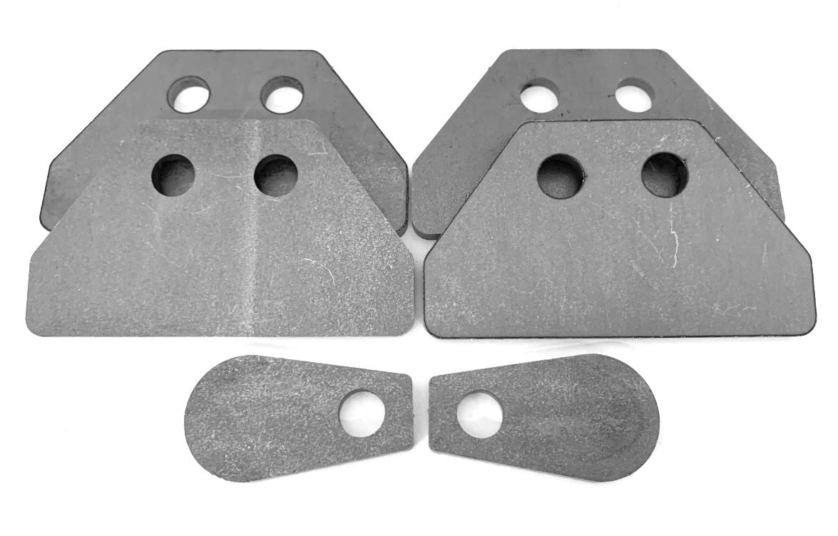 Tree Kicker / Nerf Bar Weld Plates Fit Polaris XP1000 / Turbo / S Models