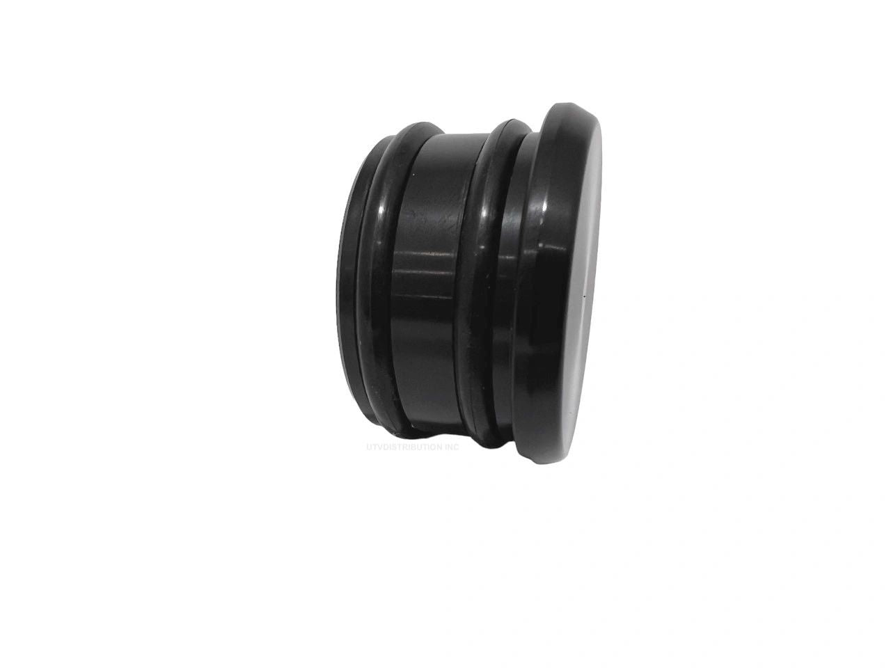 Machined Aluminum Press Fit Flat Tube Caps For 1-1/2" or 1-3/4" Tube