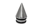 Machined Aluminum Press Fit Spiked Tube Caps- 1-3/4"