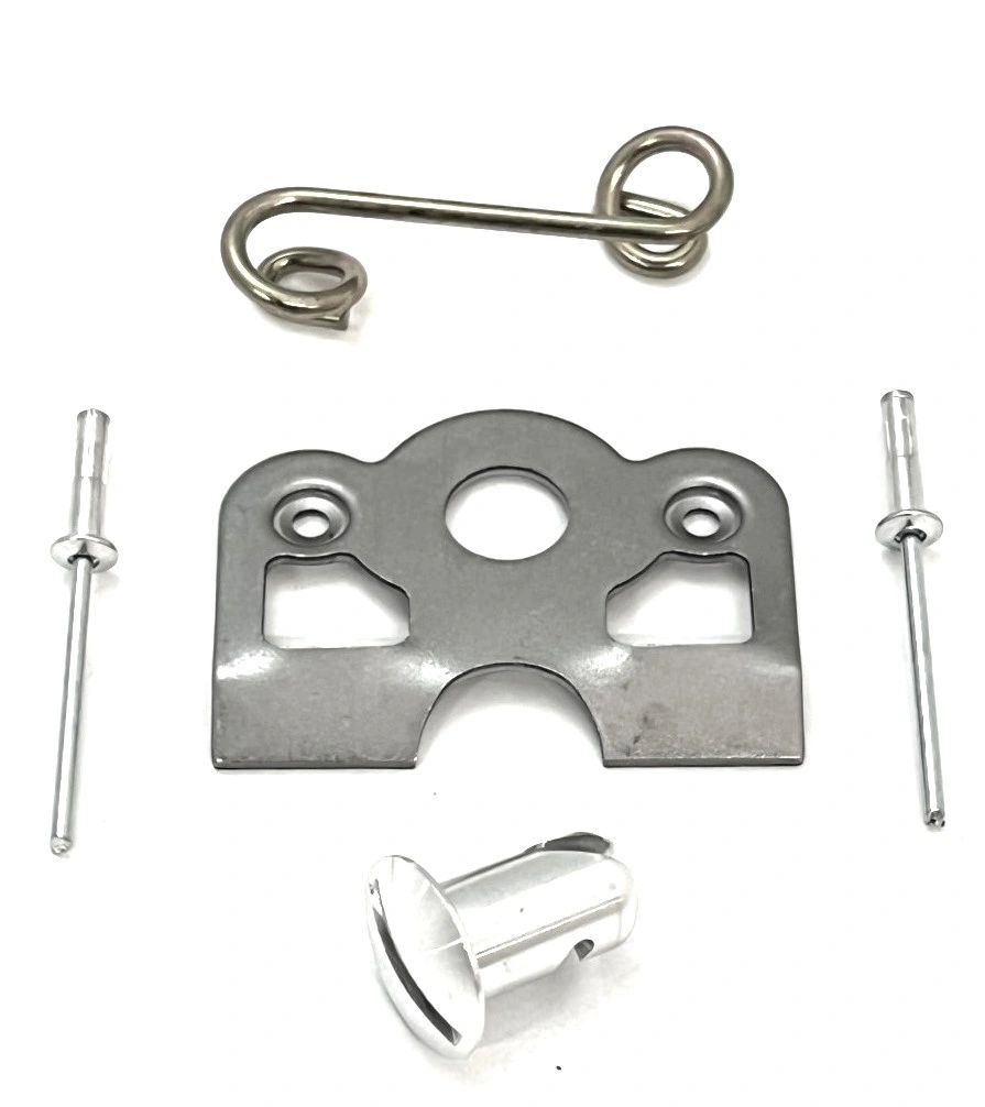 7/16" Aluminum Dome Slotted Drive Dzus Button Quarter Turn / Springs / Tab Plates -Kits