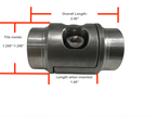 1 -1/2" Tube Connectors .095 &.120 Wall