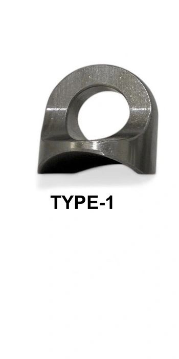 Weld On Steel Coped Eye Ring Mounts For Seat Belts and Tie Downs