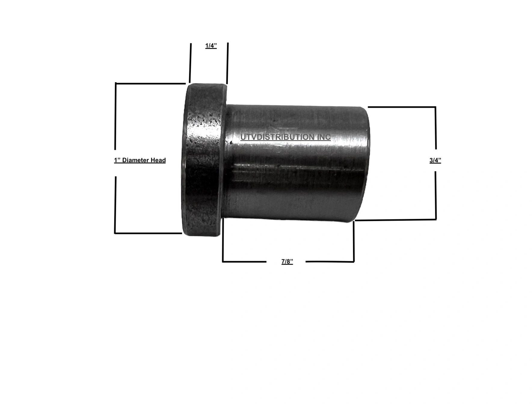 Threaded Tophat Weld Bungs 3/8-16