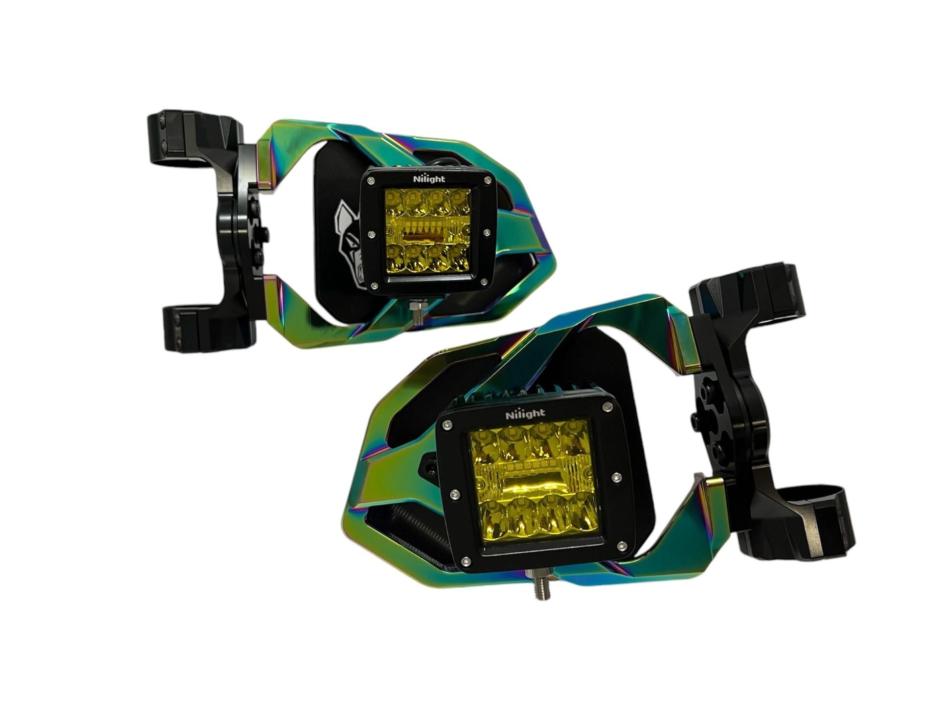 Chupacabra Offroad Cuero Race UTV Mirrors (set of 2) With LED Lights