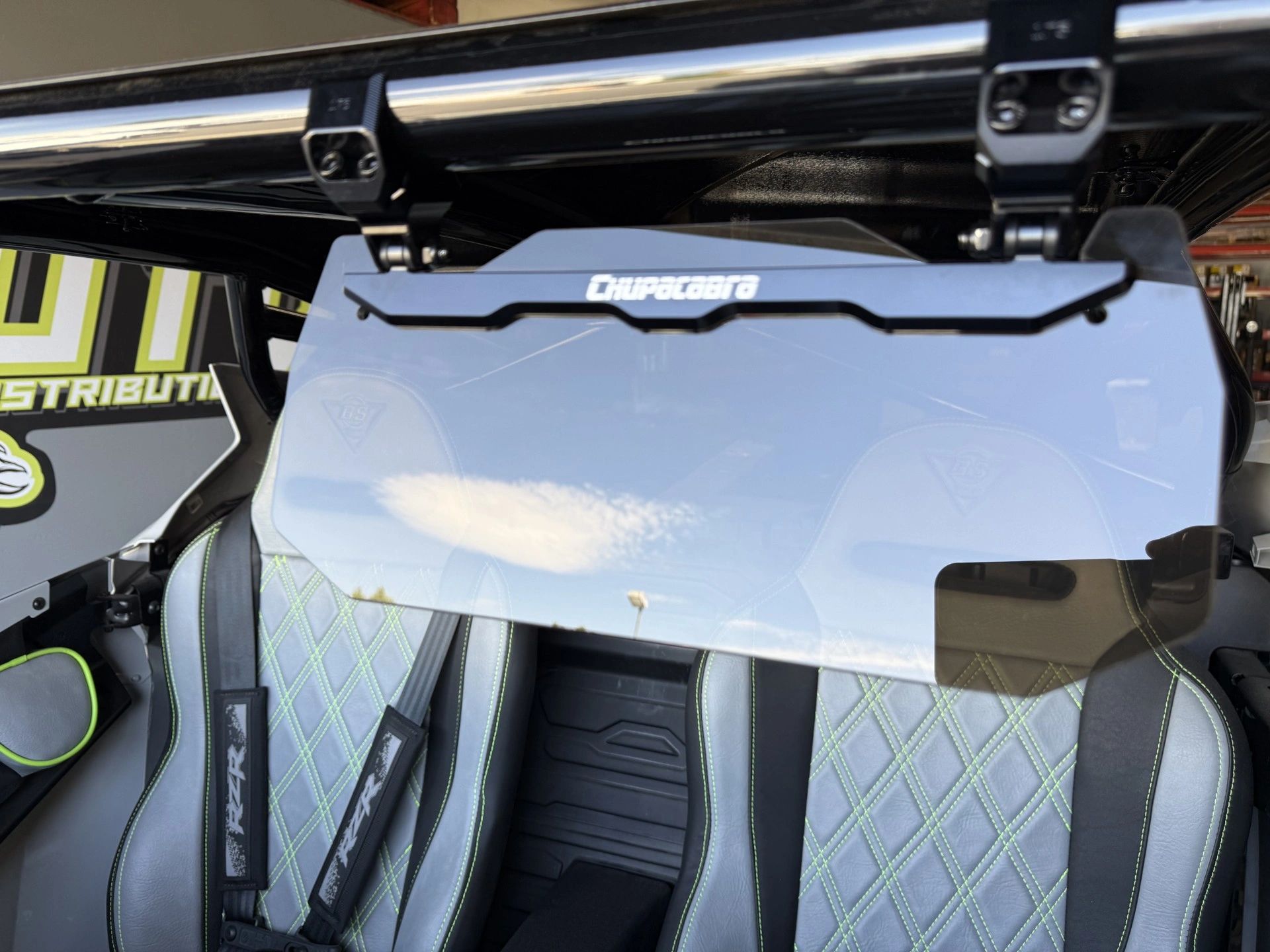 Chupacabra Offroad Billet Sun Visors -Set of 2