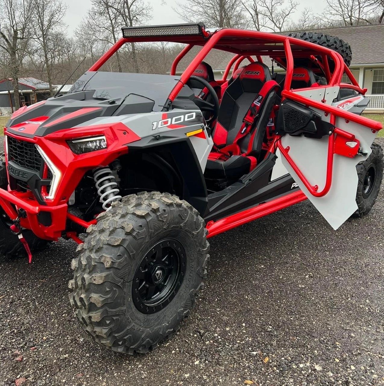 Polaris RZR XP1000 / 900/1000S Custom Door Latch Plates
