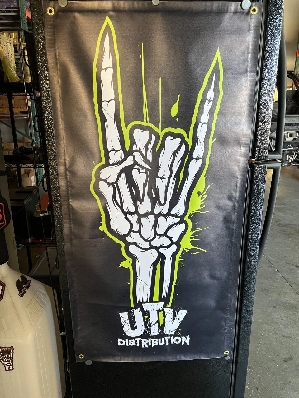 UTVDistribution Dirty Deeds Banner 2'x4'
