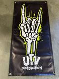 UTVDistribution Dirty Deeds Banner 2'x4'