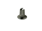 7/16" Plated Steel Flush Or Dome Head 1/4 Turn Fastener Dzus Buttons For Foam Panels